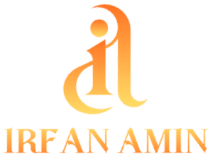 Irfan Amin Logo with text
