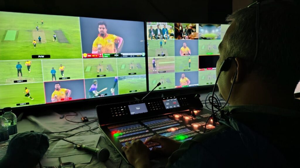 Irfan Amin in live production room