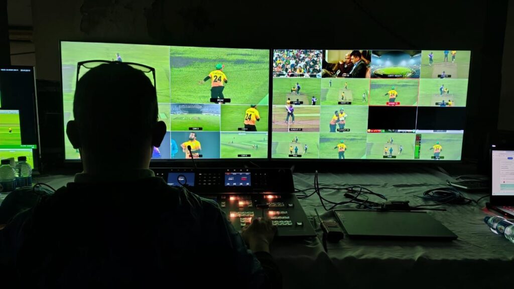 Irfan Amin in live production room