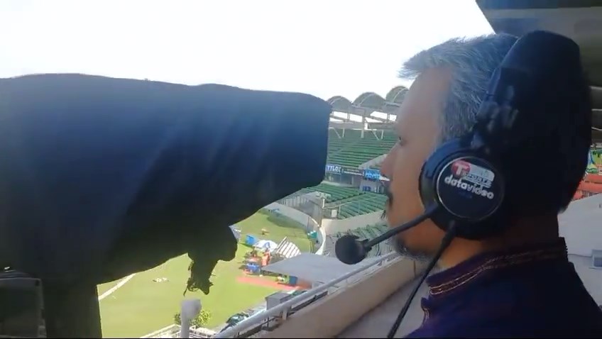 Irfan Amin capturing sports