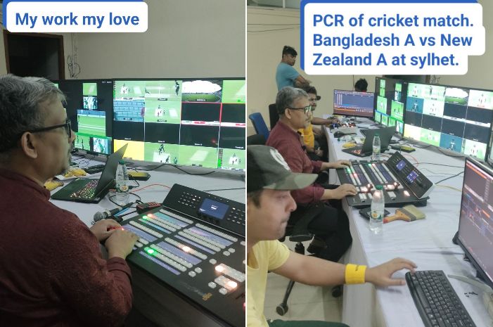 Irfan Amin - Outdoor crickets direction with online mixing